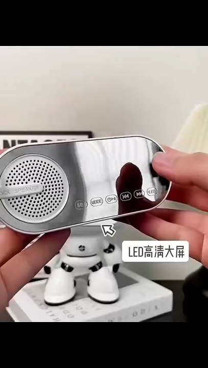 LED Nixie Table Clock – Charging Model with Bluetooth, Night Radio & Alarm