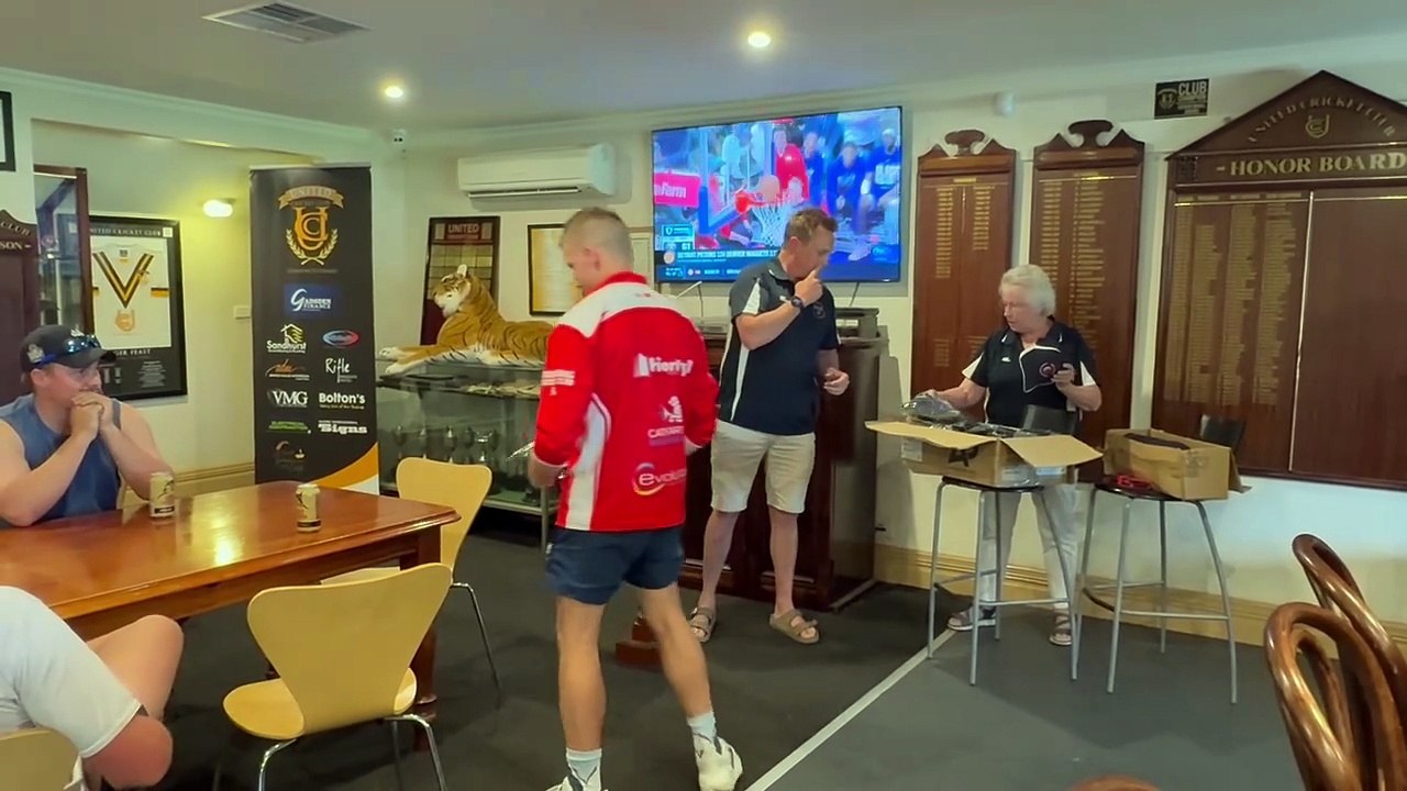 EVCA represntative team shirt presentation.