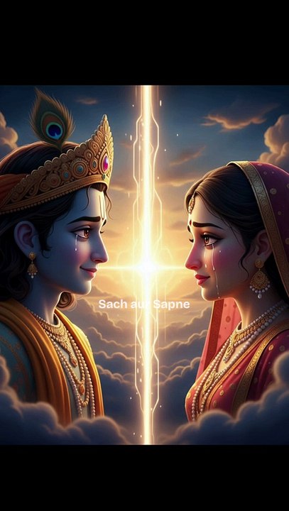राधा की खामोशी और कृष्ण का सबसे बड़ा संदेश #radhakrishna #krishna