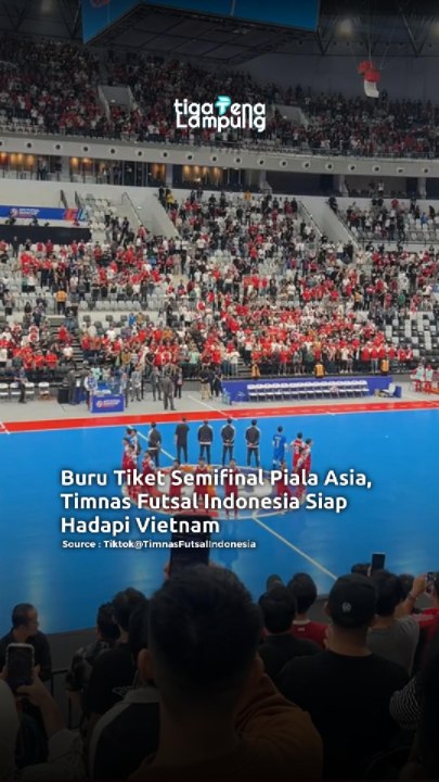 Buru Tiket Semifinal Piala Asia, Timnas Futsal Indonesia Siap Hadapi Vietnam
