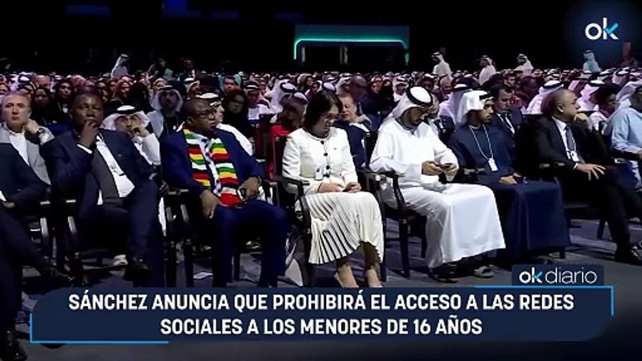 Sánchez anuncia que prohibirá el acceso a la redes sociales a los menores de 16 años