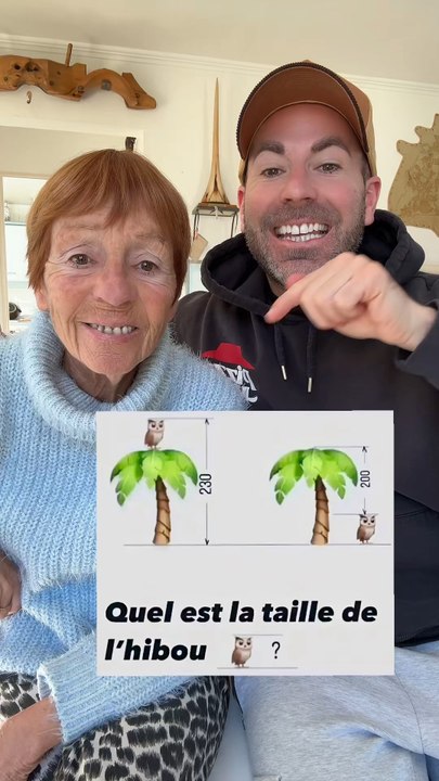 Indice : il est plus petit