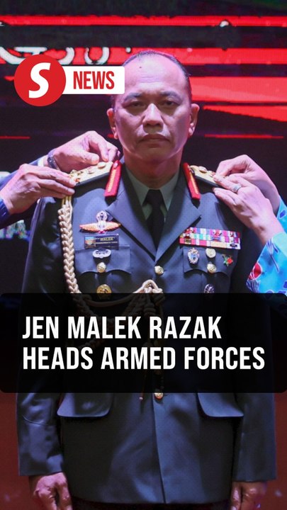 Jen Malek Razak officially appointed 24th new Armed Forces chief