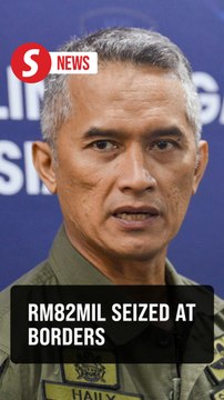 AKPS records RM82mil in seizures for 2025 at Malaysia's borders