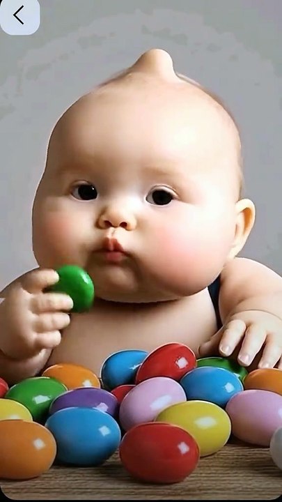 Cute Laughing Kid Meets a Friendly kids fan | AI Kids