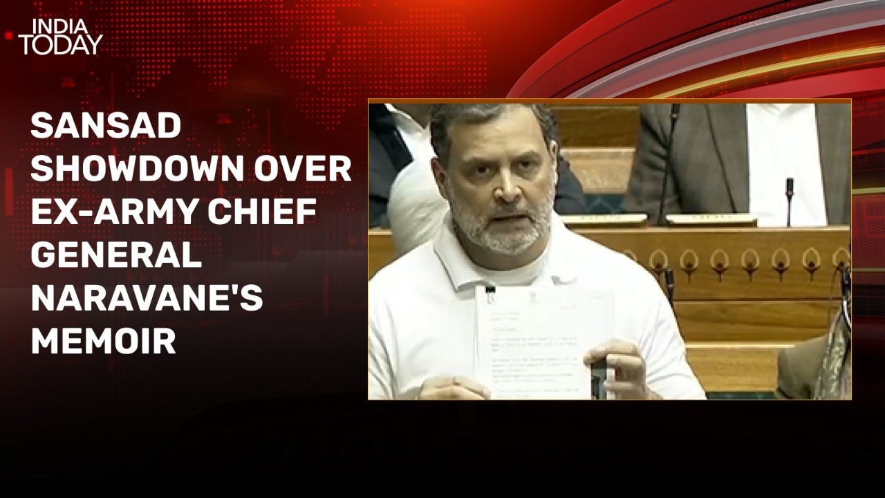 Rahul Gandhi authenticates article on ex-army chief's memoir