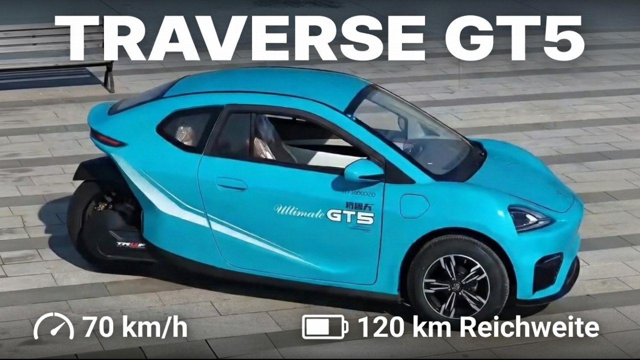 Traverse GT5 kaufen? Das musst du über das E-Dreirad wissen