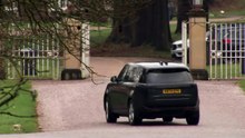 Car used by Andrew returns to Royal Lodge