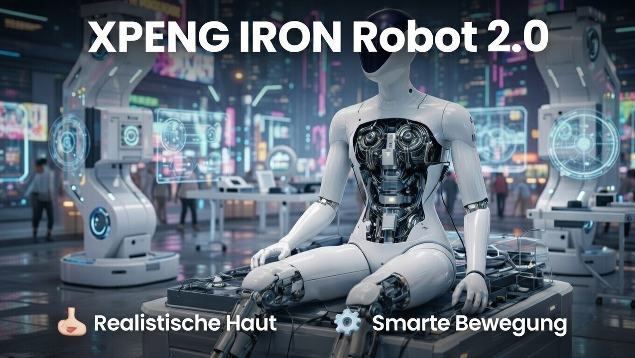 XPENG IRON zeigt, wie sich Roboter in der echten Welt verhalten können