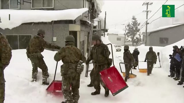 Inusuales nevadas en Japón dejan una treintena de muertos