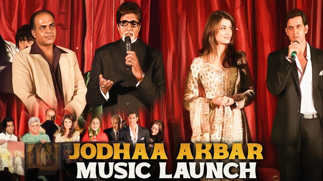 Flashback To Jodhaa Akbar (2008) Music Launch | Hrithik Roshan & Aishwarya Rai | AR Rahman, Amitabh Bachchan