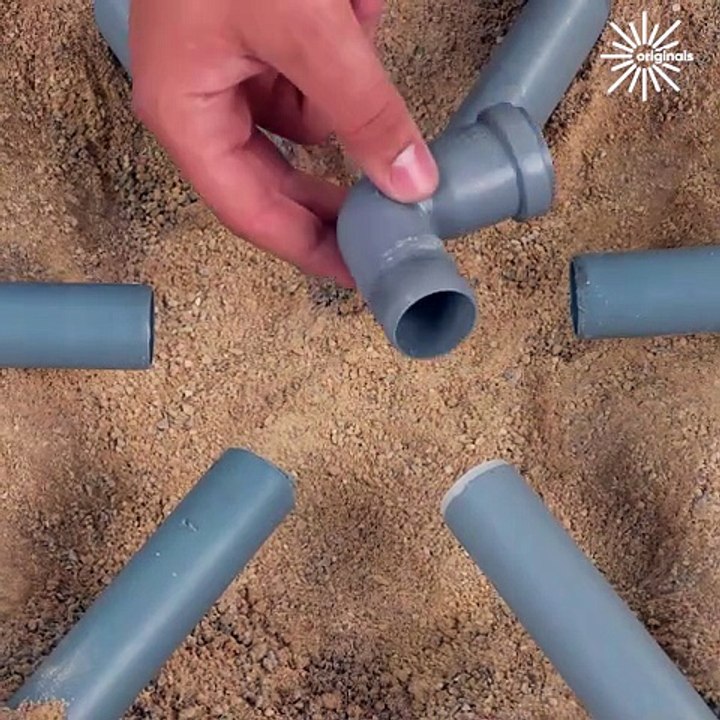 PVC pipe hack for seamless integration!