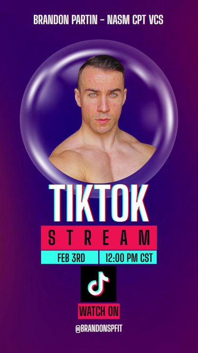 TikTok Livestream tomorrow at 12 PM CST!I will be discussing the topic of Form Cues That Instantly Improve Muscle Targeting.Follow here to stay updated: https://www.tiktok.com/@brandonspfit