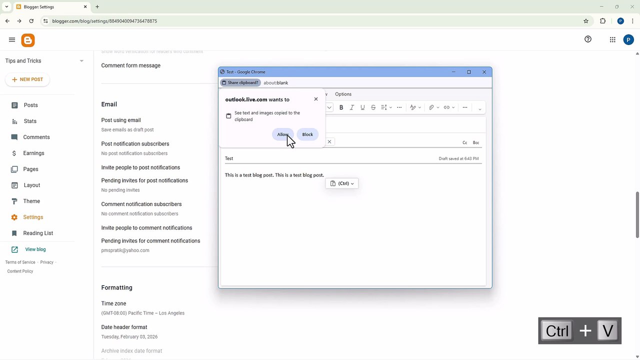 Blogger 41 Email-to-Post