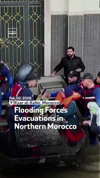 Flooding Forces Evacuations In Northern Morocco