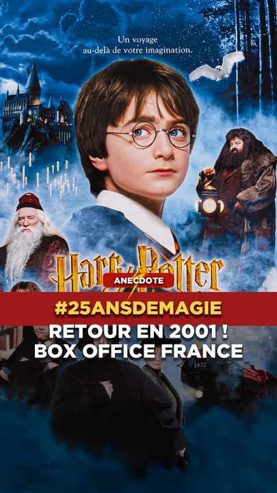 Retour en 2001 : Harry Potter écrase le box-office français !