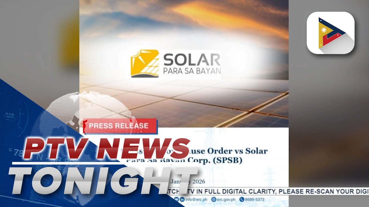 ERC issues show cause order vs. Rep. Leviste’s company Solar Para Sa Bayan for operating without required permit