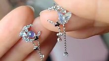 Korean Butterfly Crystal Earrings Under $2 😳 Viral Cheap Jewelry Find