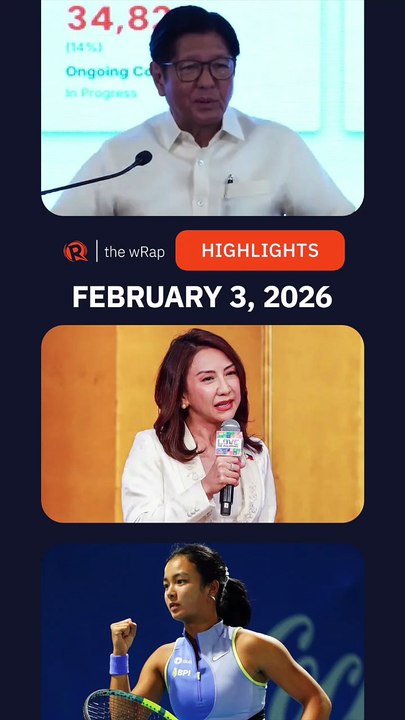 Today’s highlights: Marcos impeachment, Frasco, Alex Eala | The wRap | February 3, 2026