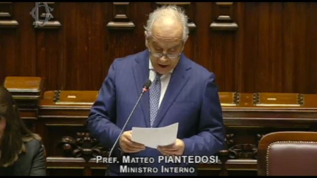 Askatasuna,Piantedosi: per centri sociali a volte coperture politiche