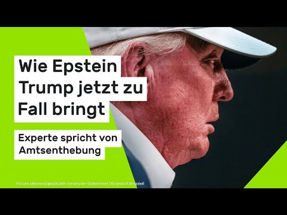 Donald Trump News: Experte spricht von Amtsenthebung - wie Epstein ihn jetzt zu Fall bringt