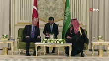 Cumhurbaşkanı Erdoğan, Suudi Arabistan Veliaht Prensi Selman ile bir araya geldi