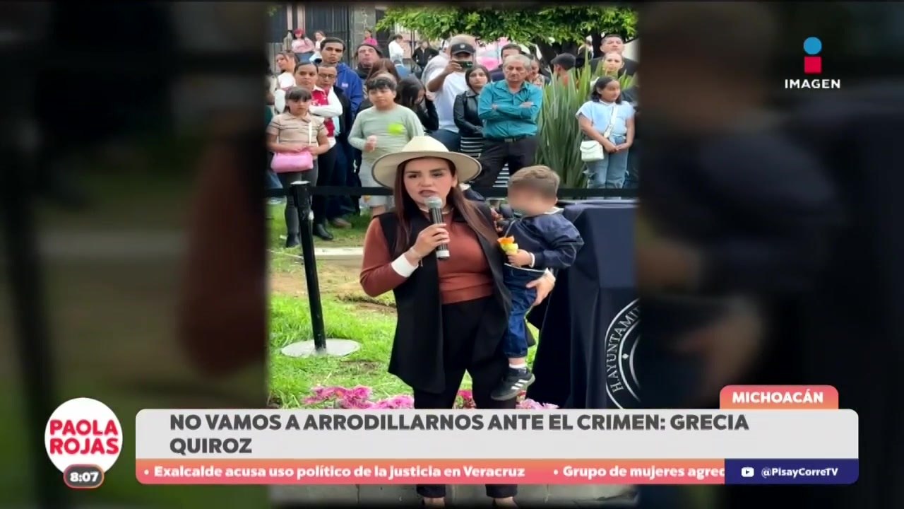 Alcaldesa de Uruapan descarta pactos con el crimen | DPC con Poala Rojas