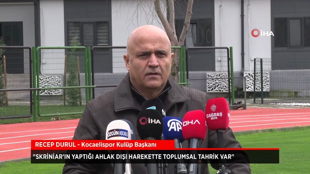 Kocaelispor Başkanı Recep Durul, Skriniar için Pascal Nouma örneğini verdi
