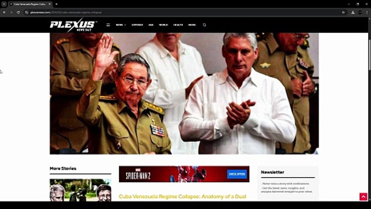 Plexus News: Cuba & Venezuela Regime Collapse - Final Chapter