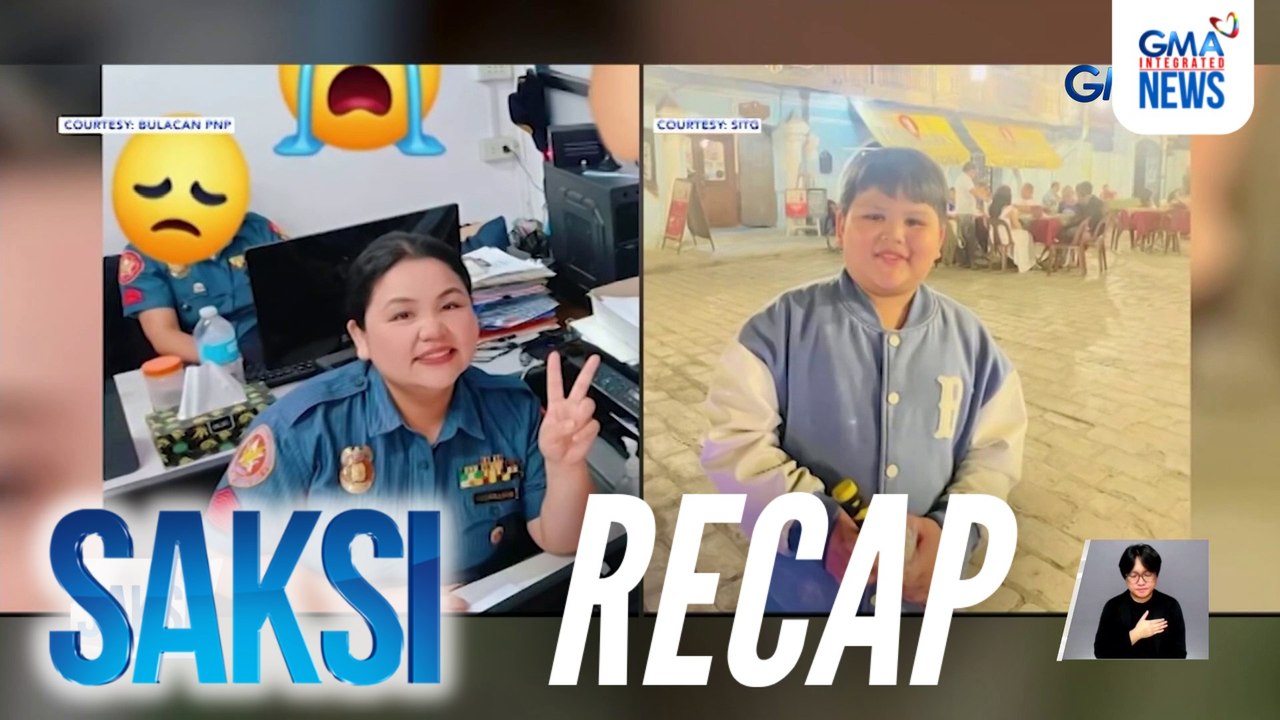 Saksi: (Part 1) Lumubog na MV Trisha Kerstin 3, natunton na; Baby, tinangkang ibenta online; 7 pang suspek sa pagpatay sa pulis na inilagay sa septic tank, tinutugis | Saksi
