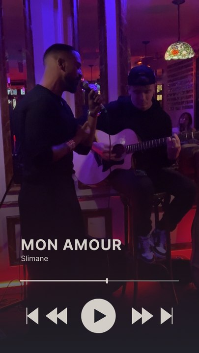 Slimane - Mon amour (Version acoustique)