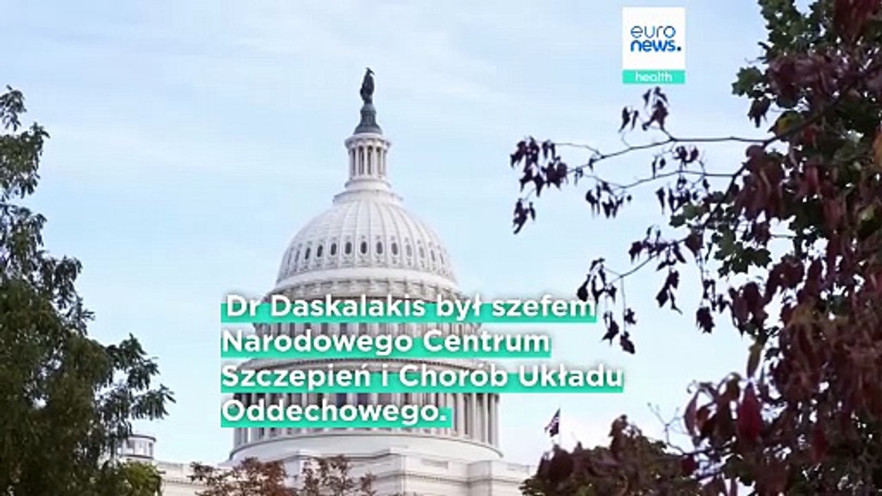 Dr Daskalakis dla Euronews: "Europa powinna wypełnić lukę po USA w Światowej Organizacji Zdrowia"