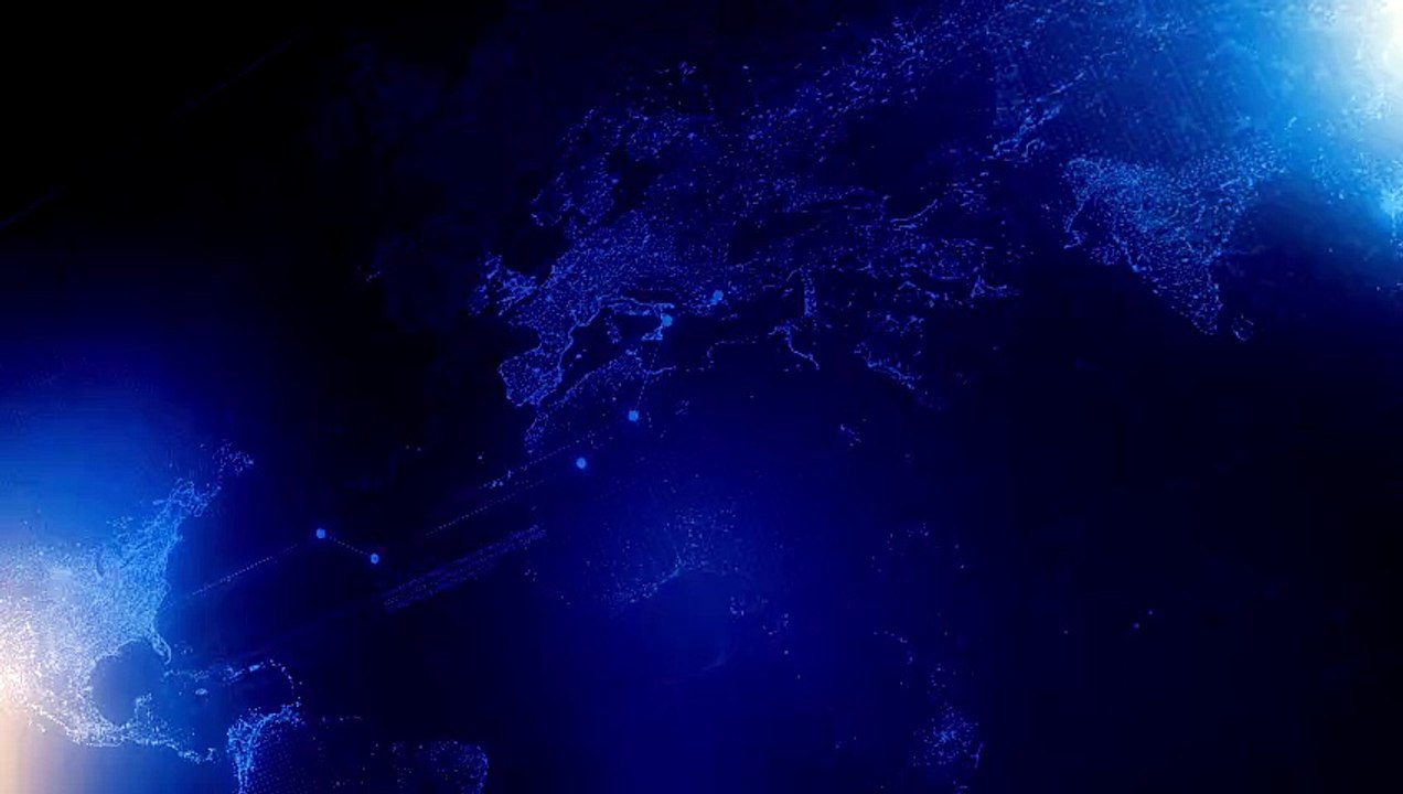 Blue News Background Loop | No Copyright | News Studio Motion Graphic