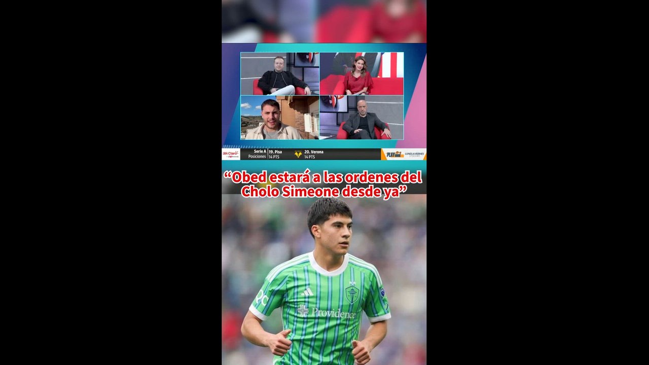 “El Cholo Simeone contará con Obed Vargas desde ya”