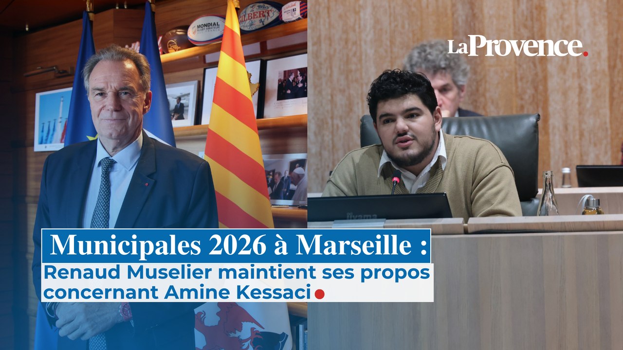 Municipales 2026 à Marseille : Renaud Muselier maintient ses propos concernant Amine Kessaci