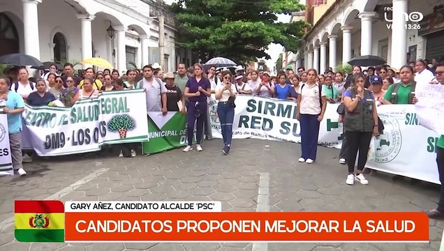 CANDIDATOS PROPONEN SALUD GRATUITA