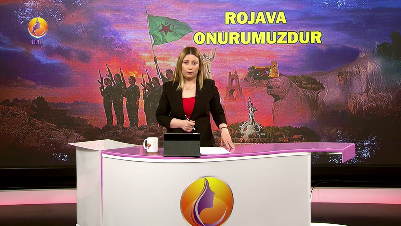 JIn TV-Haber Aktüel-Sevim-Devrim-Filiz Koçali-Rojava açken bizler tok uyuyamayız