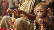 Poor Baby Monkey Piku Feeling Cold 🥶🐒  Heart-Touching Emotional Story