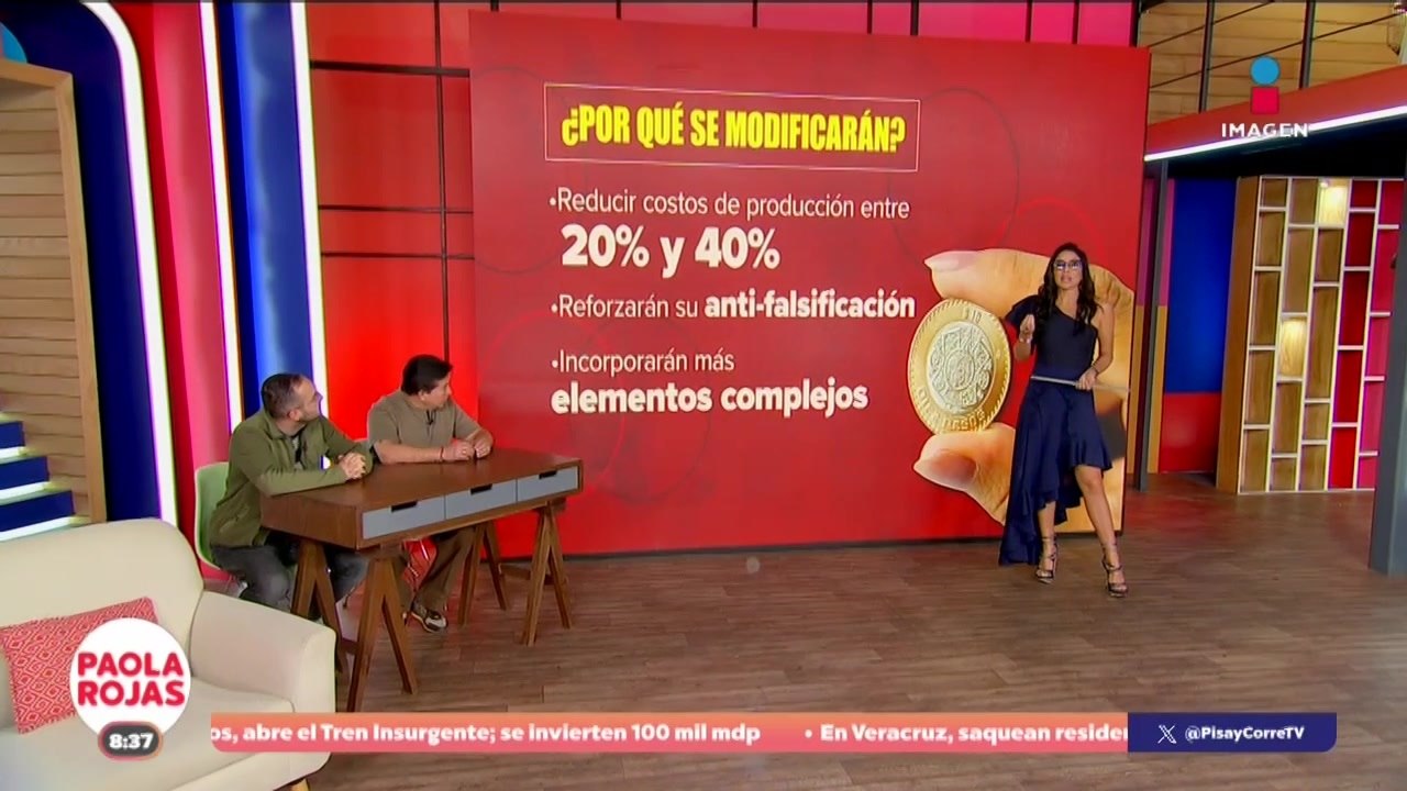 ¿Sabías que las monedas de México cambiarán? | DPC con Paola Rojas