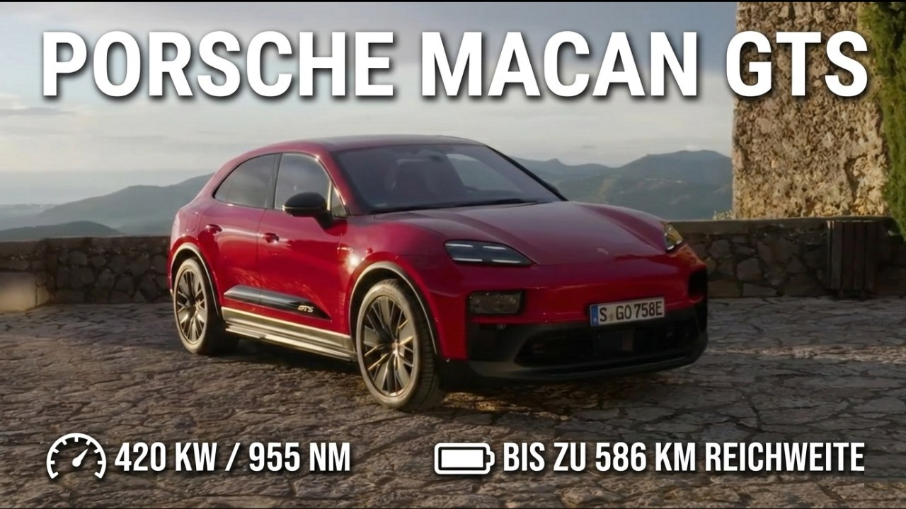 2026 Vollelektrischer Porsche Macan GTS – Sportlicher denn je?
