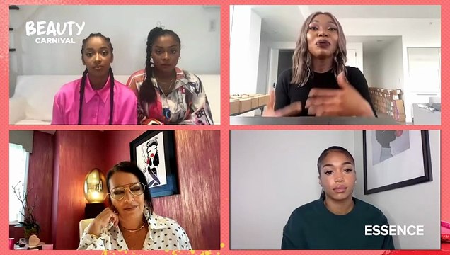 Sharon Chuter explains the Pull Up Challenge on Essence Festival Beauty Carnival.