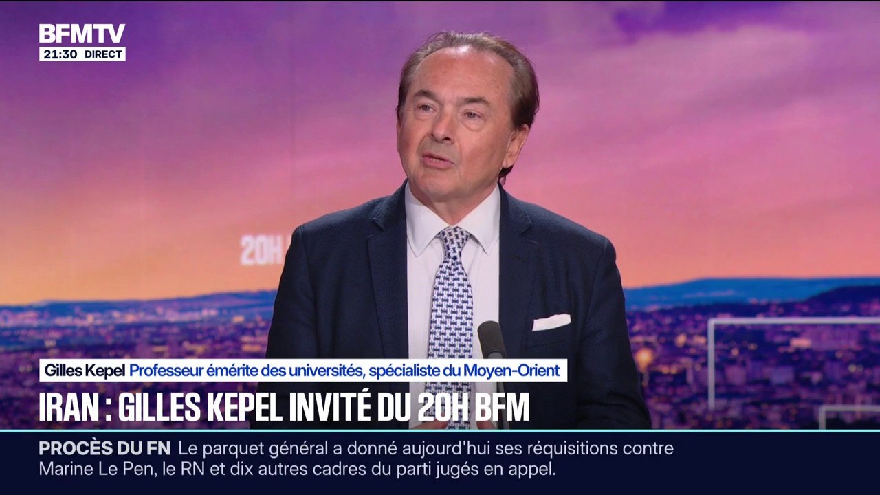 Tensions Iran/États-Unis: "Chacun essaye de se renforcer pour avoir le moins à lâcher", explique Gilles Kepel, spécialiste du Moyen-Orient