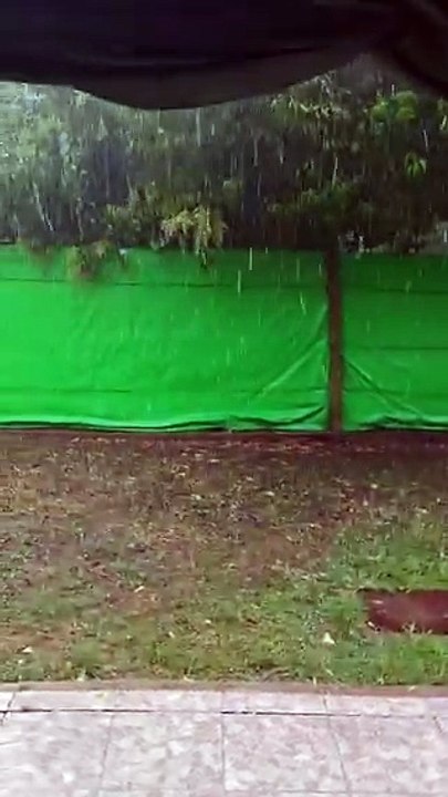 Tras el calor extremo, fuertes tormentas en el AMBA III