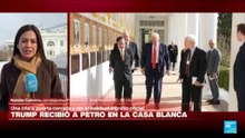 Informe desde Washington D. C.: culmina la reunión entre Petro y Trump en la Casa Blanca