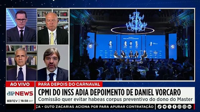 CPMI do INSS recua e adia depoimento de Daniel Vorcaro, dono do Banco Master