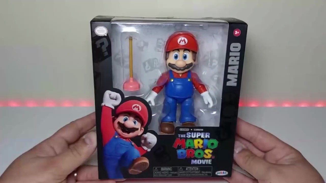 Super Mario - Jakks Pacific - The Super Mario Bros. Movie [ Unboxing ]