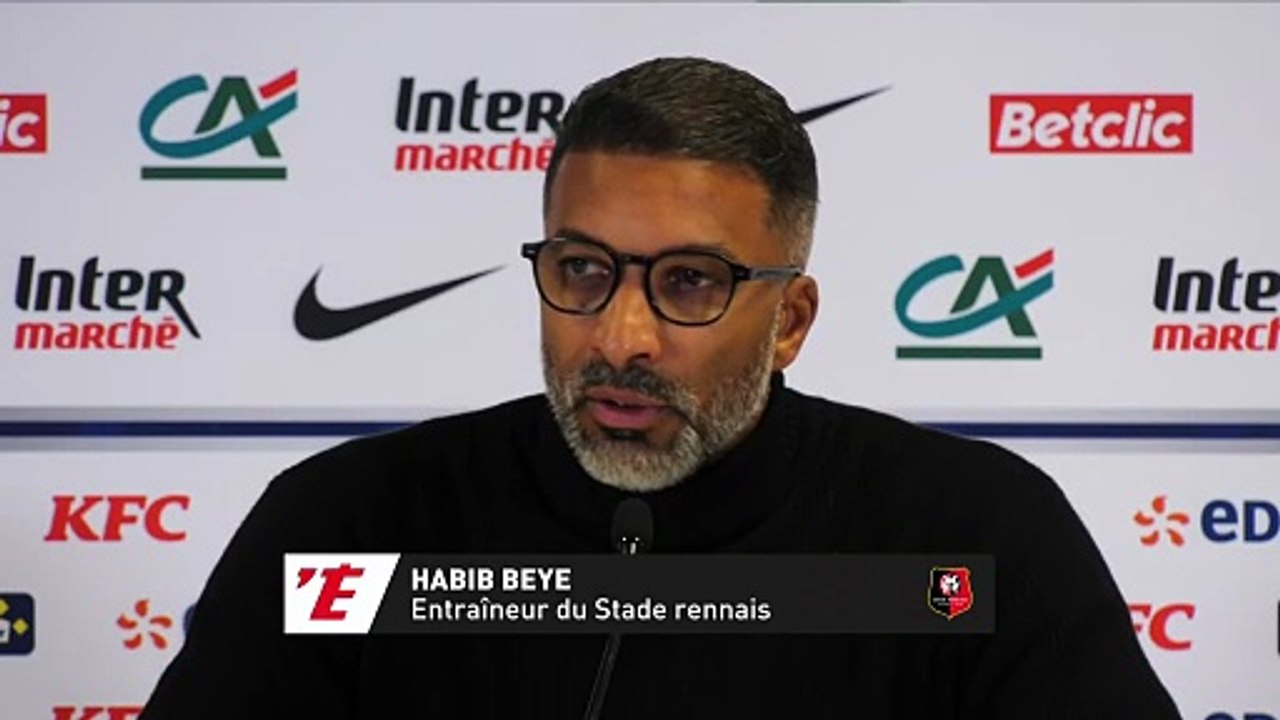 Habib Beye après OM-Rennes : « Le match a été modifié par notre erreur au début et par l’erreur du trio arbitral » - Foot - Coupe de France - Rennes