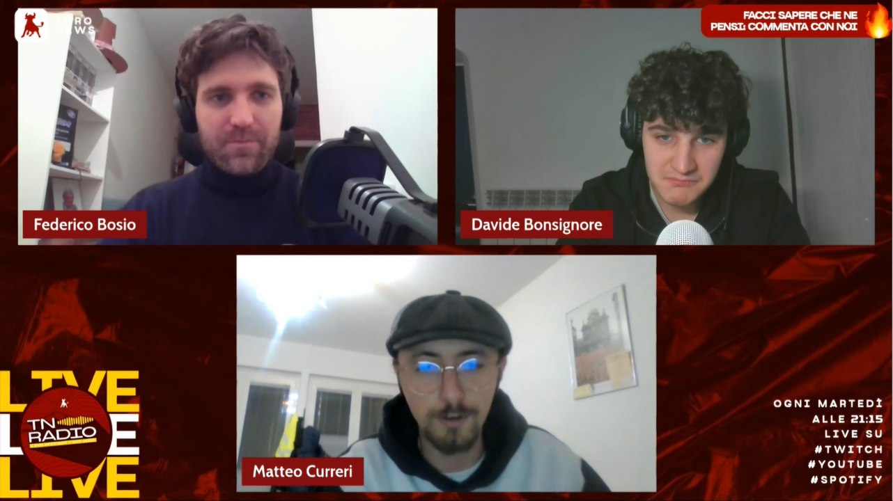 TN Radio: "Incompiutezza, sia della tifoseria che della società" (VIDEO)