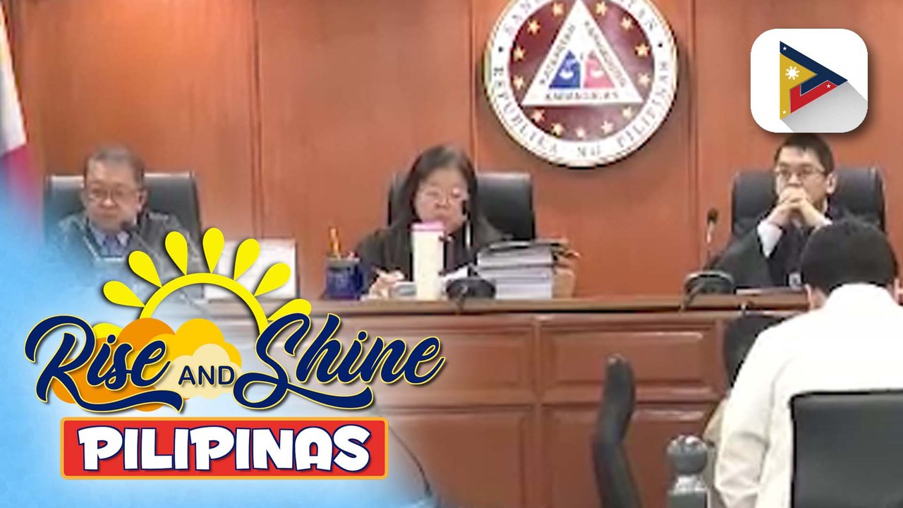 Technical Audit Specialist ng flood control project sa Naujan, Oriental Mindoro, sumalang sa bail hearing ng Sandiganbayan