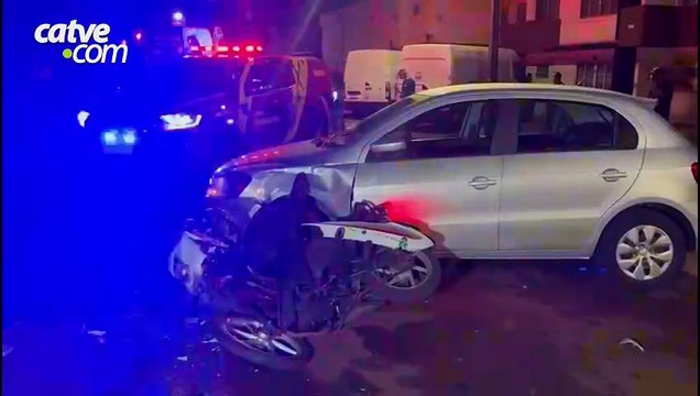 Motociclista sofre fraturas em grave acidente no Cascavel Velho